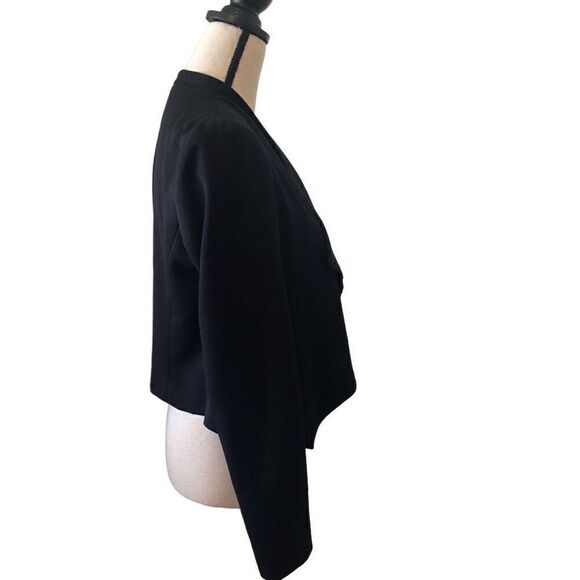 Elevenses Anthropologie Cropped Open Jacket Size 4 - Picture 2 of 14